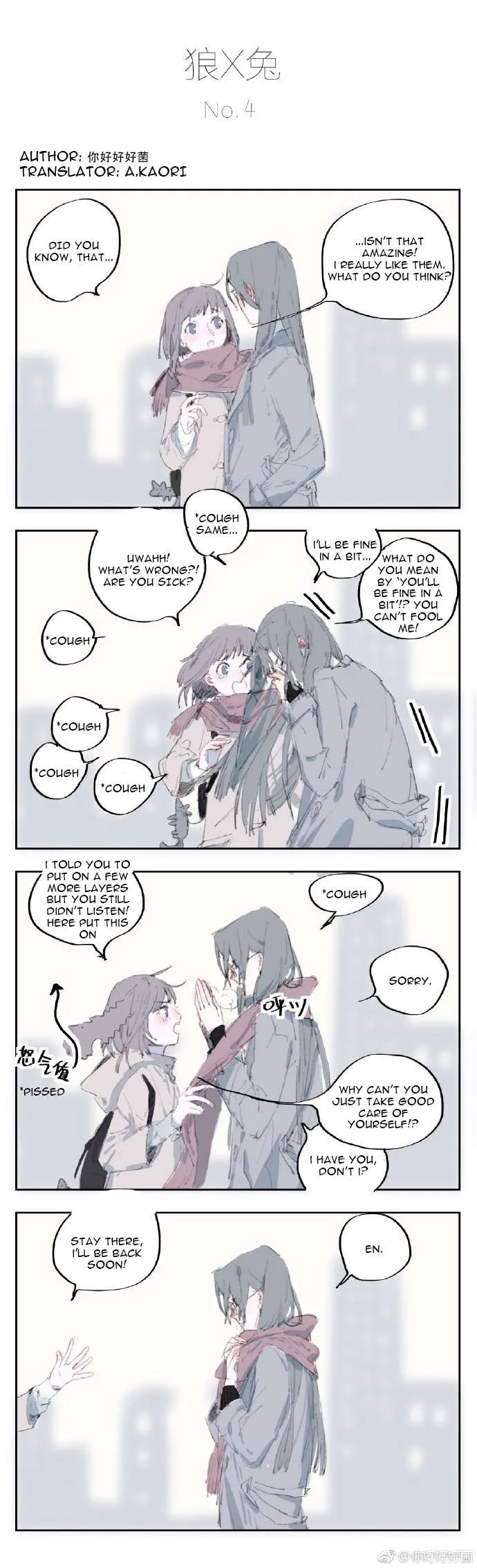 Read Wolf x Rabbit chapter 4 image 1 on Lezhin