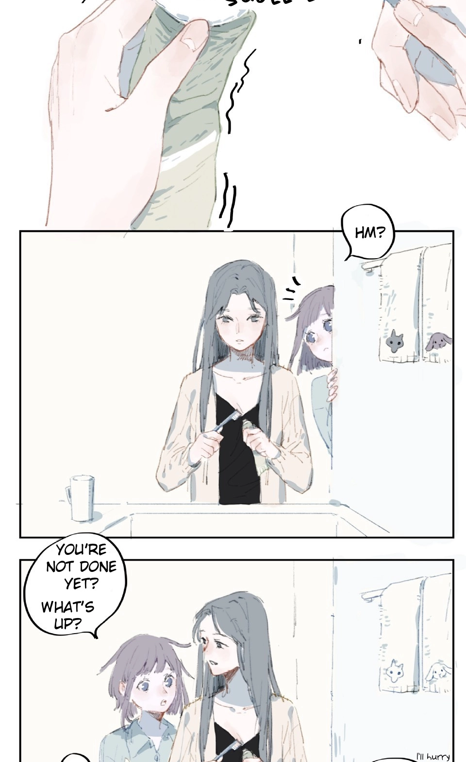 Read Wolf x Rabbit chapter 7.1 image 1 on Lezhin