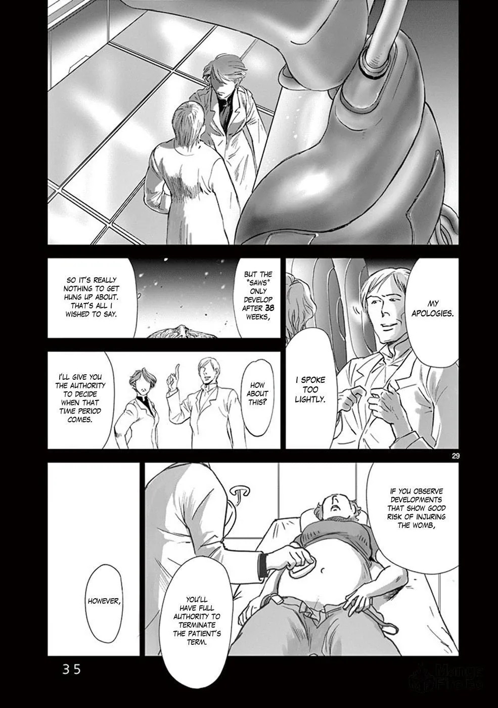 Read Wombs chapter 24 image 34 on Lezhin