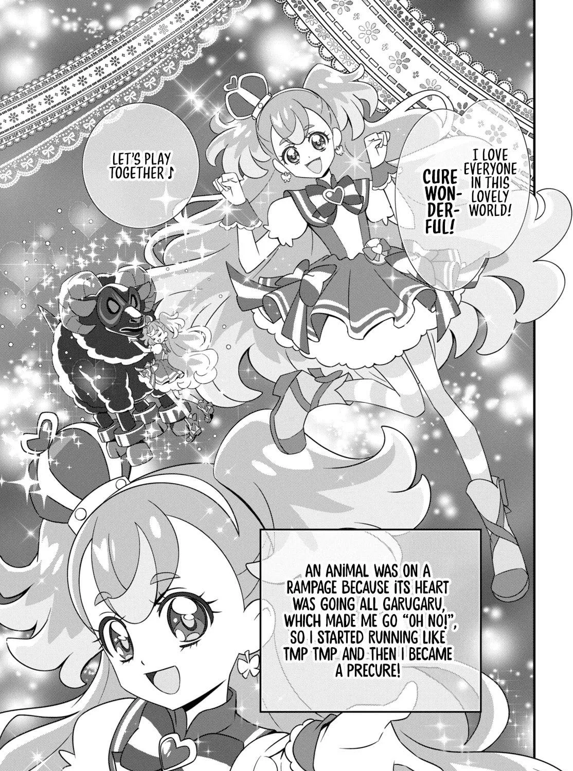 Read Wonderful Precure! chapter 1 image 4 on Lezhin