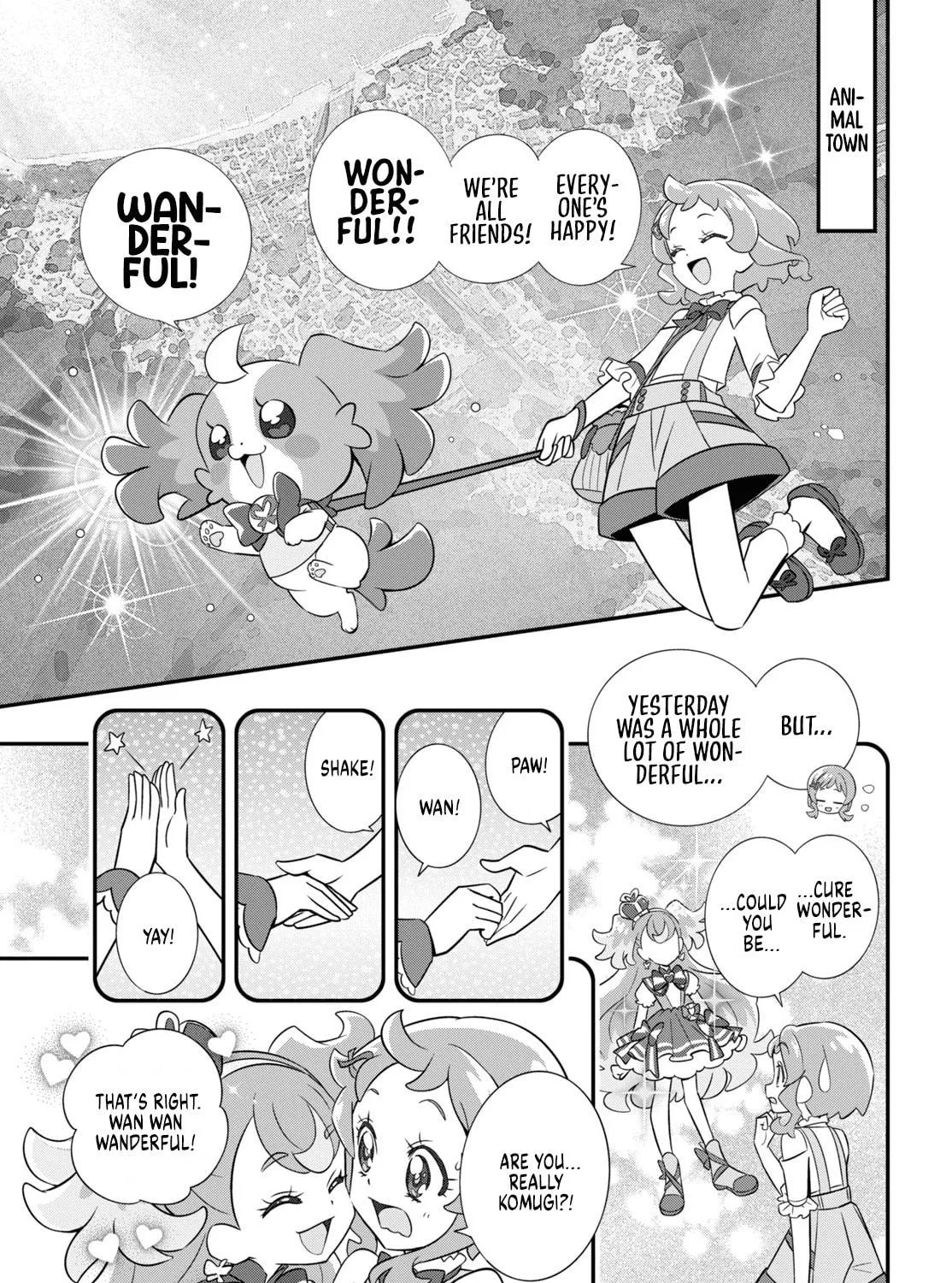 Read Wonderful Precure! chapter 1 image 8 on Lezhin