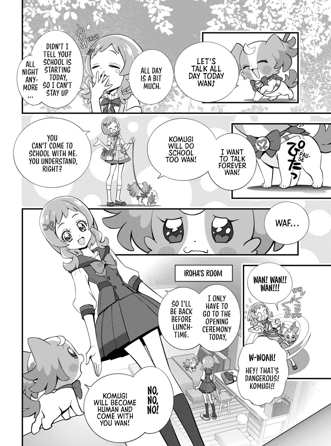 Read Wonderful Precure! chapter 3 image 2 on Lezhin
