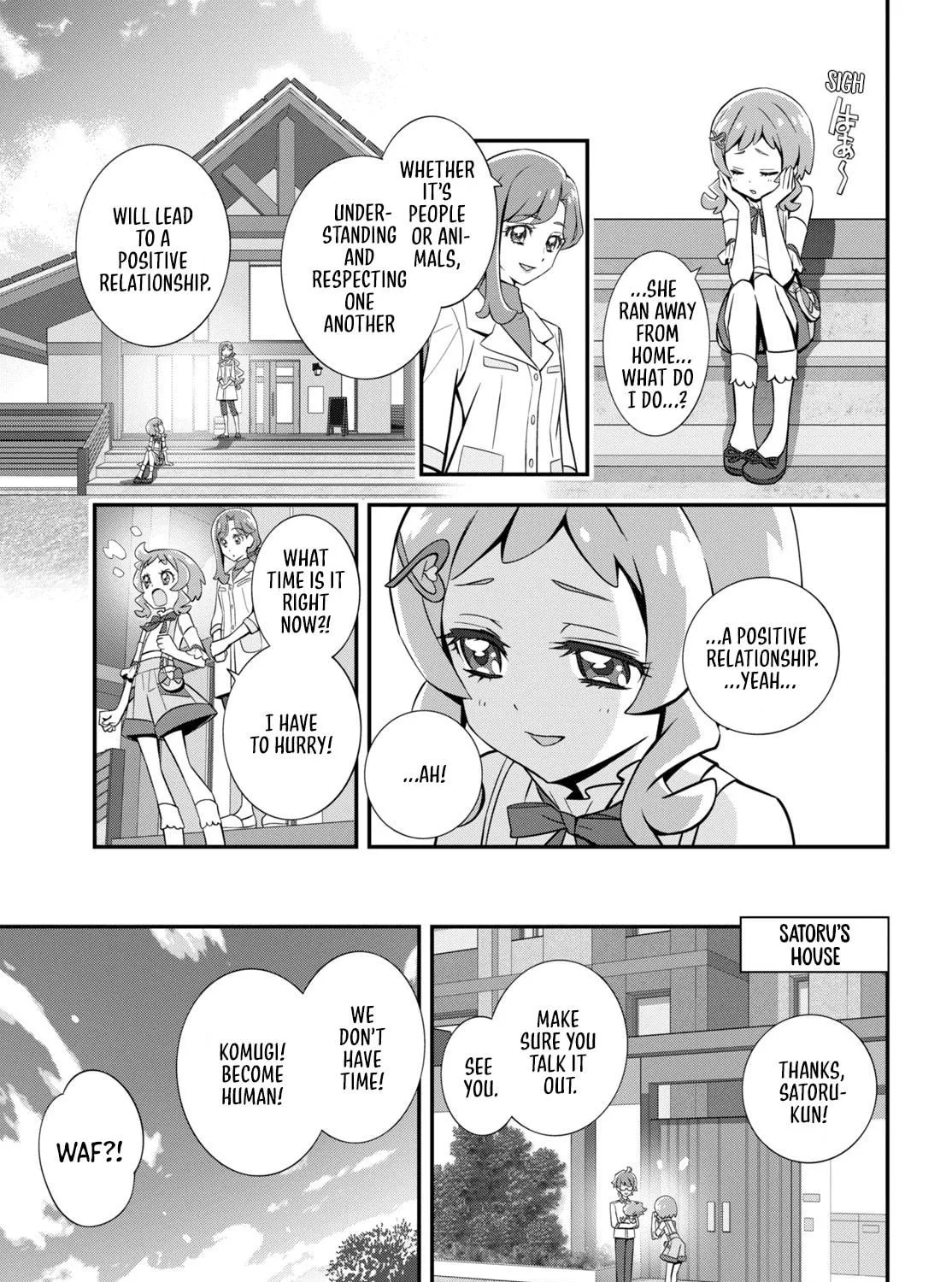Read Wonderful Precure! chapter 3 image 8 on Lezhin