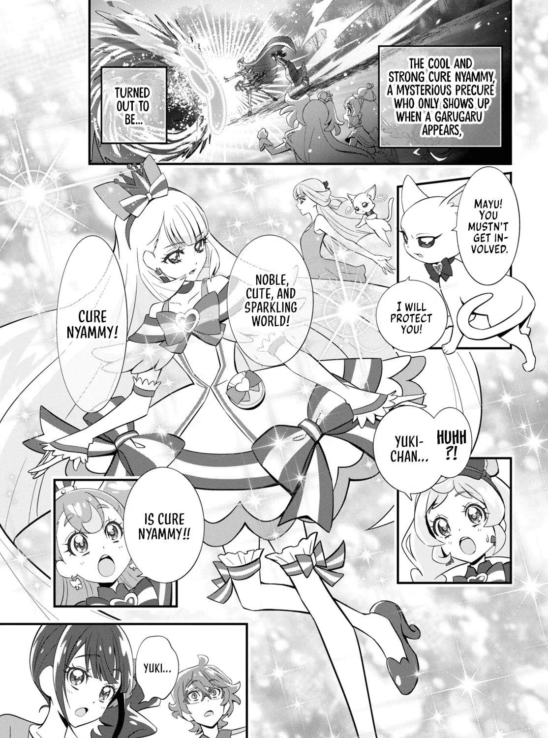 Read Wonderful Precure! chapter 5 image 4 on Lezhin