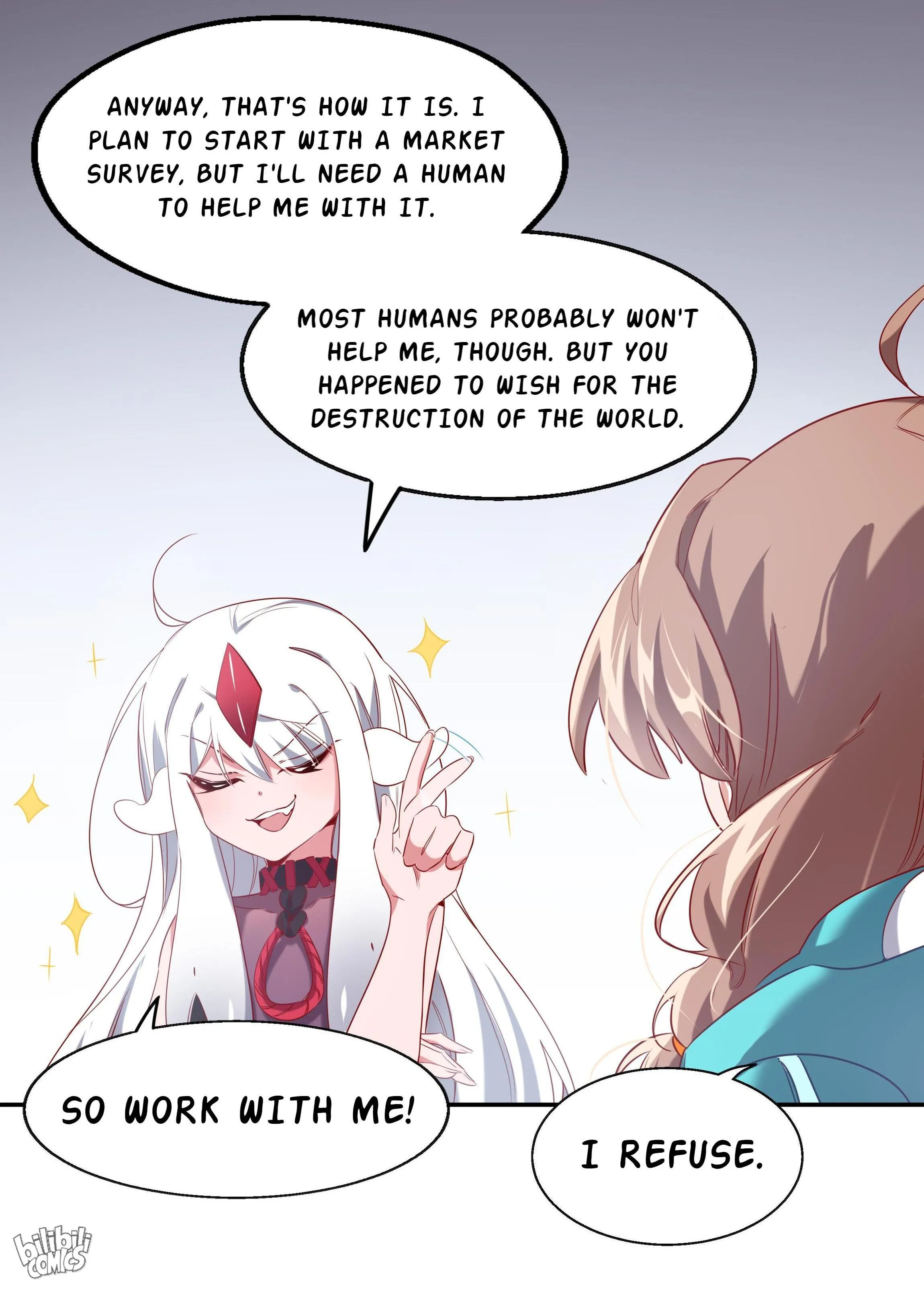 Read Working Overtime to Destroy the World! chapter 2 image 48 on Lezhin