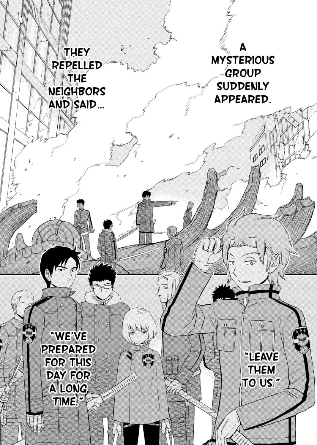 Read World Trigger chapter 1 image 10 on Lezhin