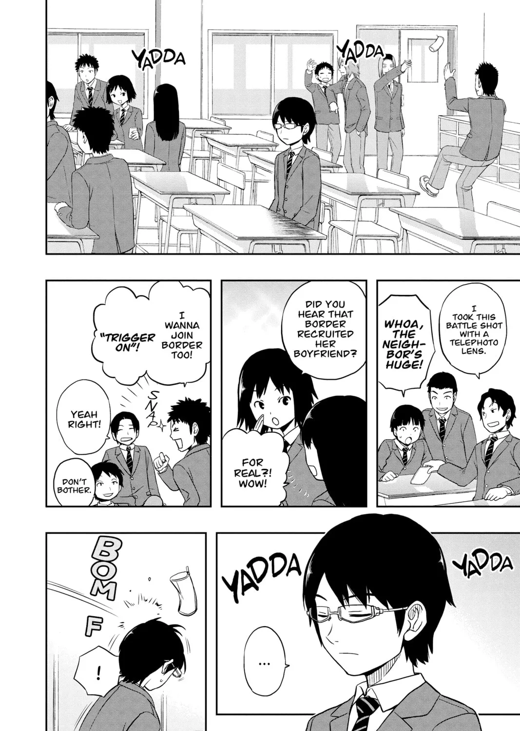 Read World Trigger chapter 1 image 14 on Lezhin