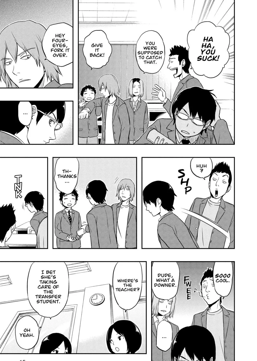 Read World Trigger chapter 1 image 16 on Lezhin