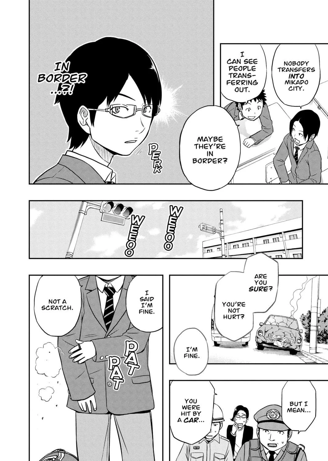 Read World Trigger chapter 1 image 18 on Lezhin