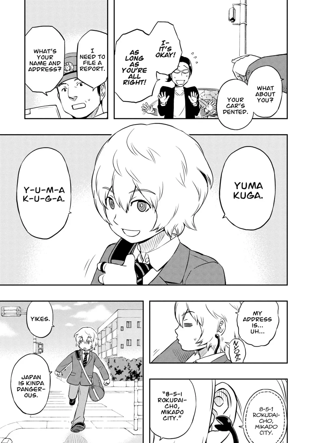 Read World Trigger chapter 1 image 20 on Lezhin