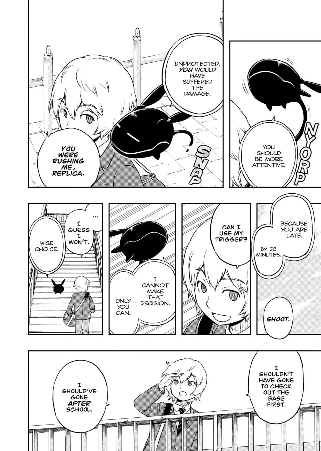Read World Trigger chapter 1 image 22 on Lezhin