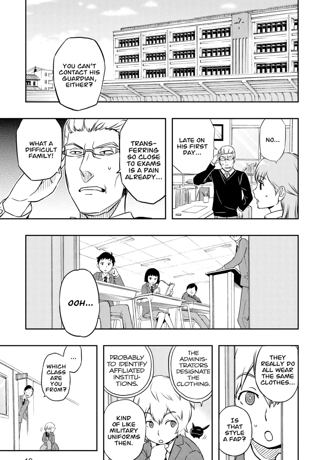Read World Trigger chapter 1 image 24 on Lezhin