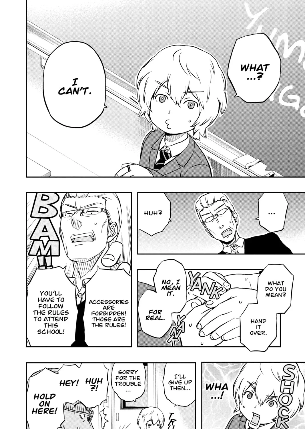 Read World Trigger chapter 1 image 30 on Lezhin