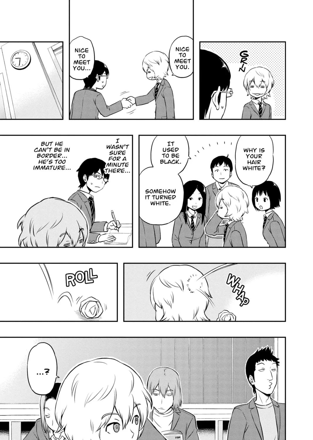 Read World Trigger chapter 1 image 36 on Lezhin