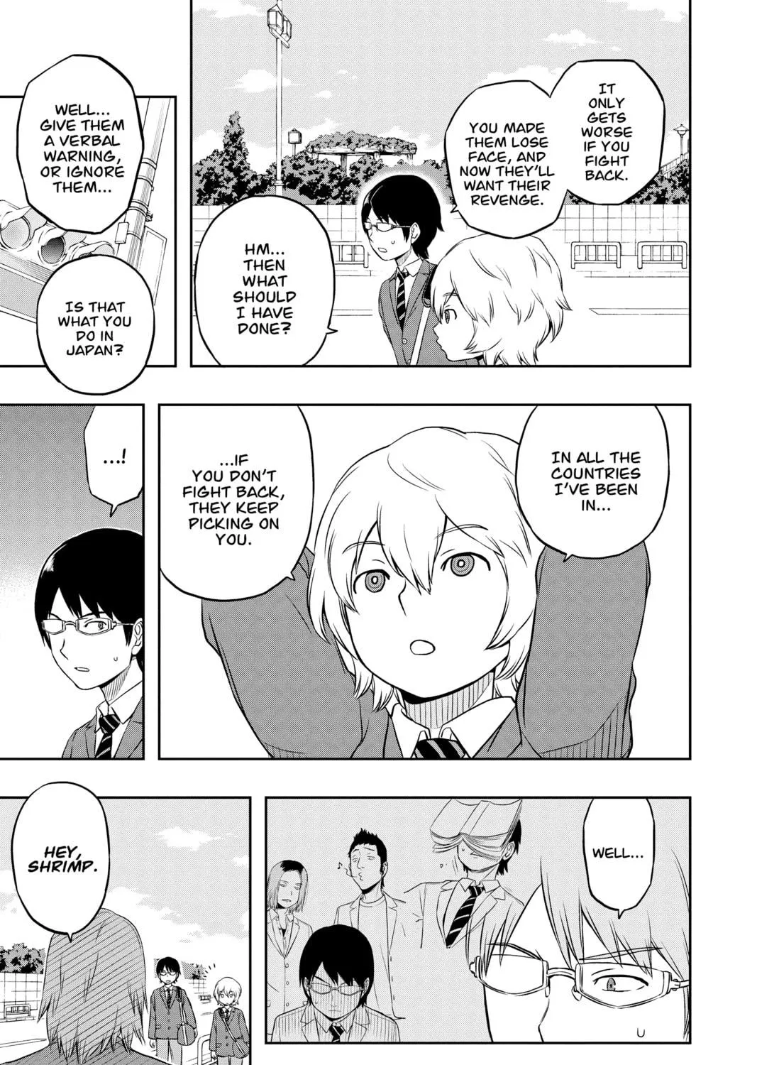 Read World Trigger chapter 1 image 48 on Lezhin