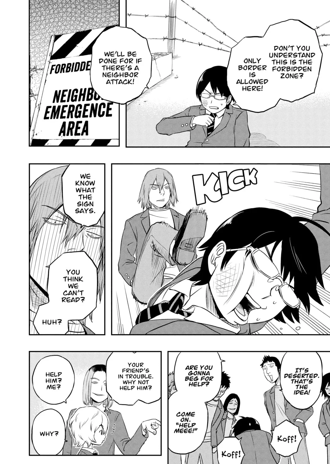 Read World Trigger chapter 1 image 54 on Lezhin