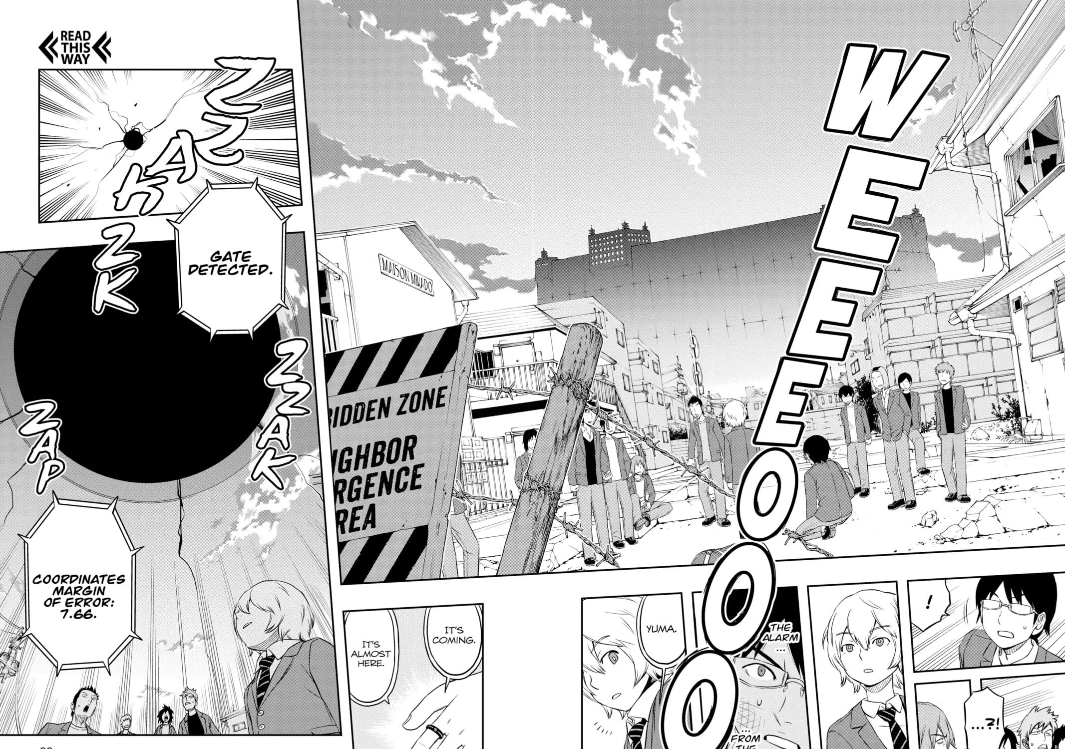 Read World Trigger chapter 1 image 62 on Lezhin