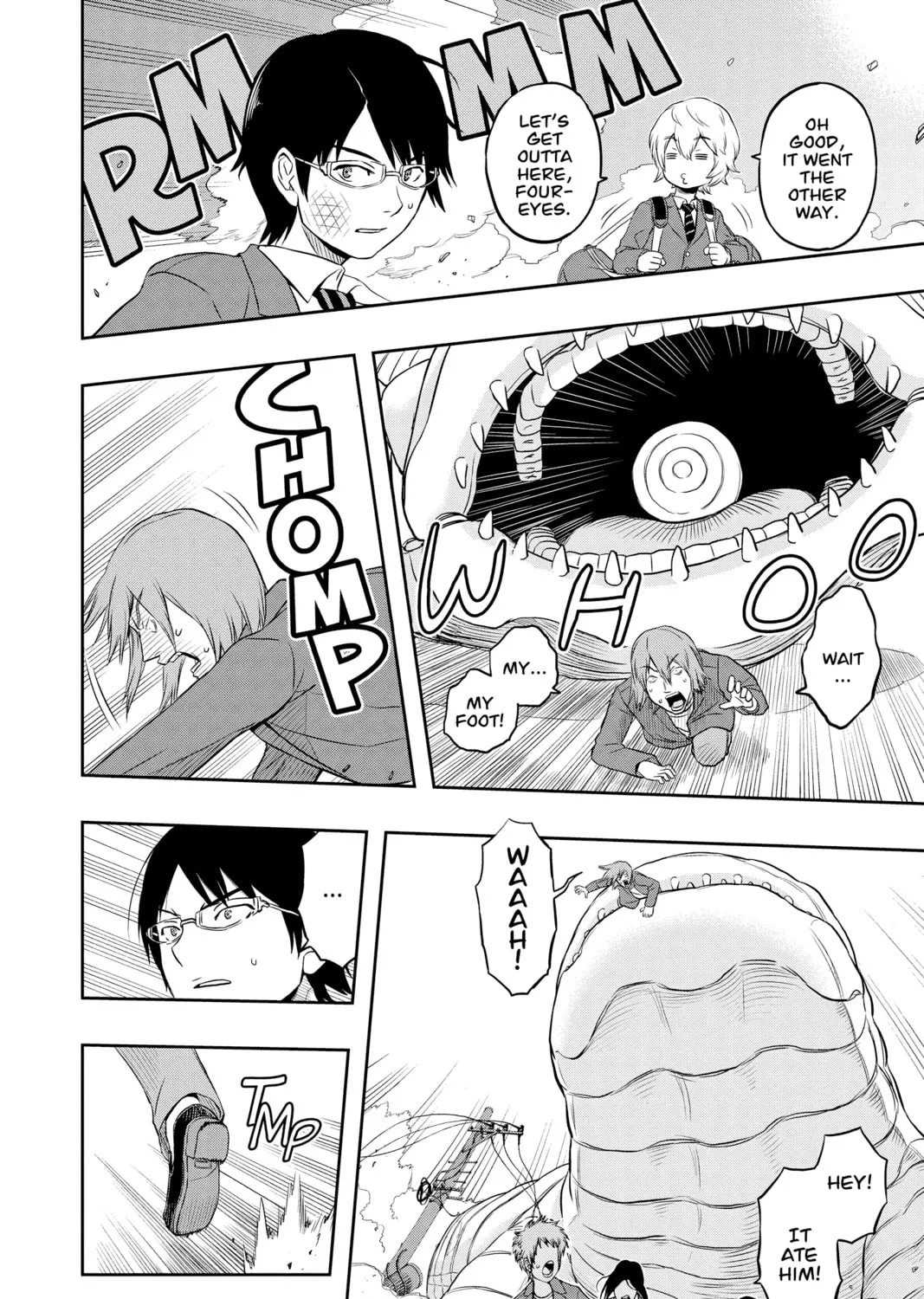 Read World Trigger chapter 1 image 66 on Lezhin
