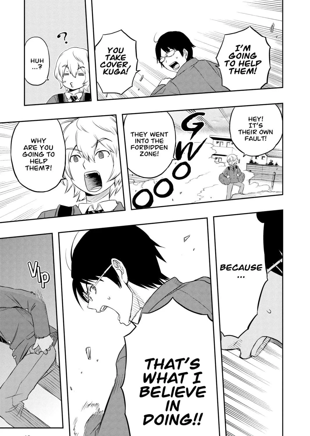 Read World Trigger chapter 1 image 68 on Lezhin