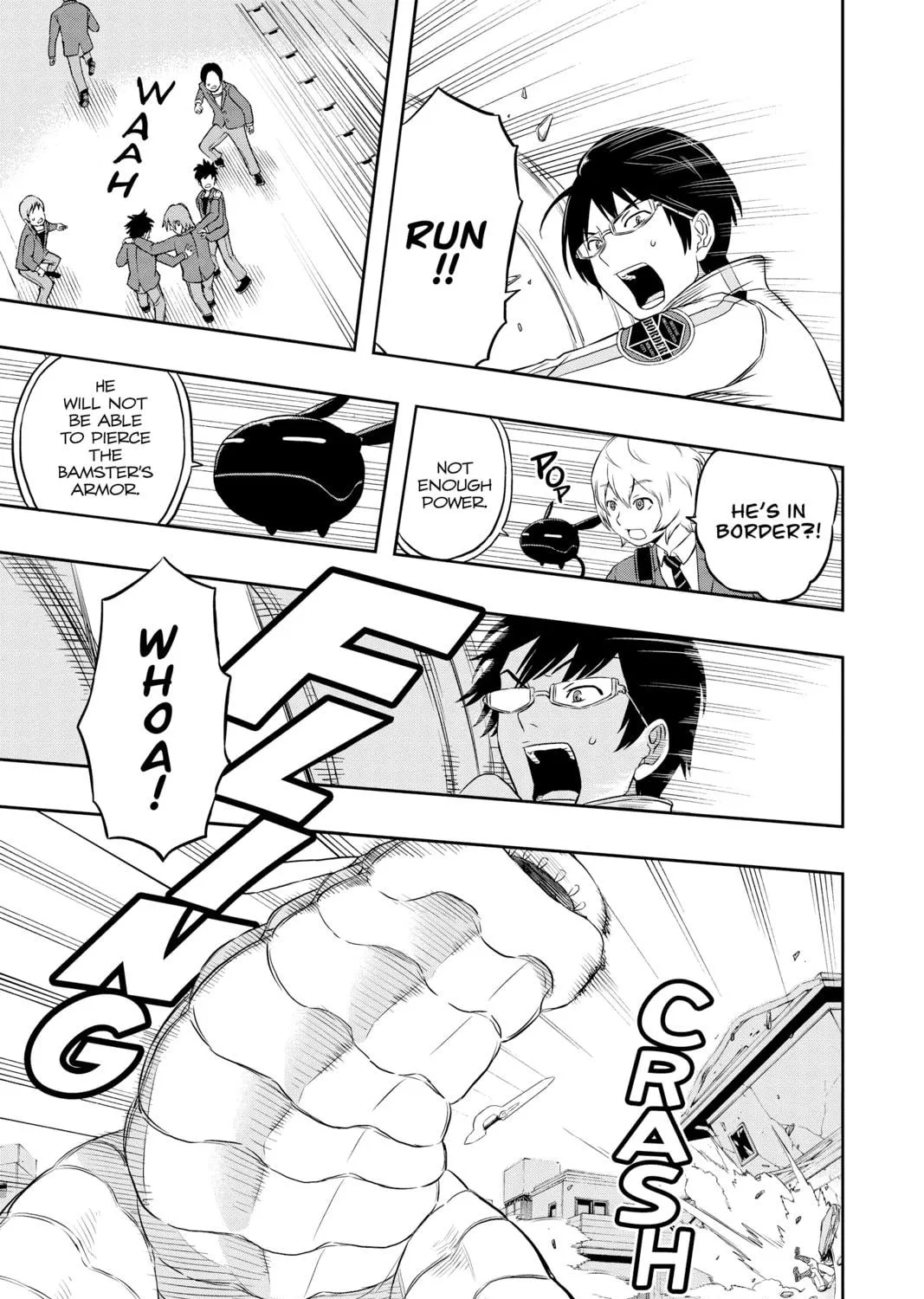 Read World Trigger chapter 1 image 76 on Lezhin