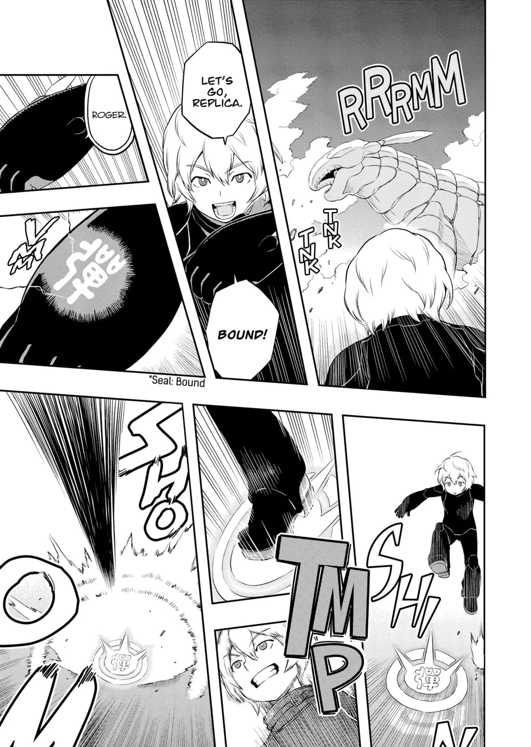 Read World Trigger chapter 1 image 80 on Lezhin