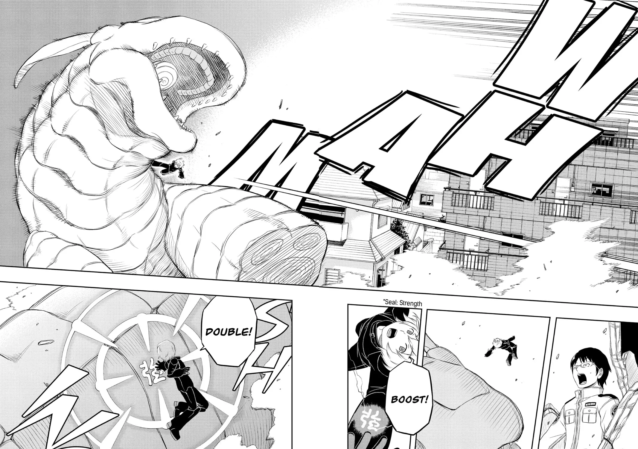 Read World Trigger chapter 1 image 82 on Lezhin