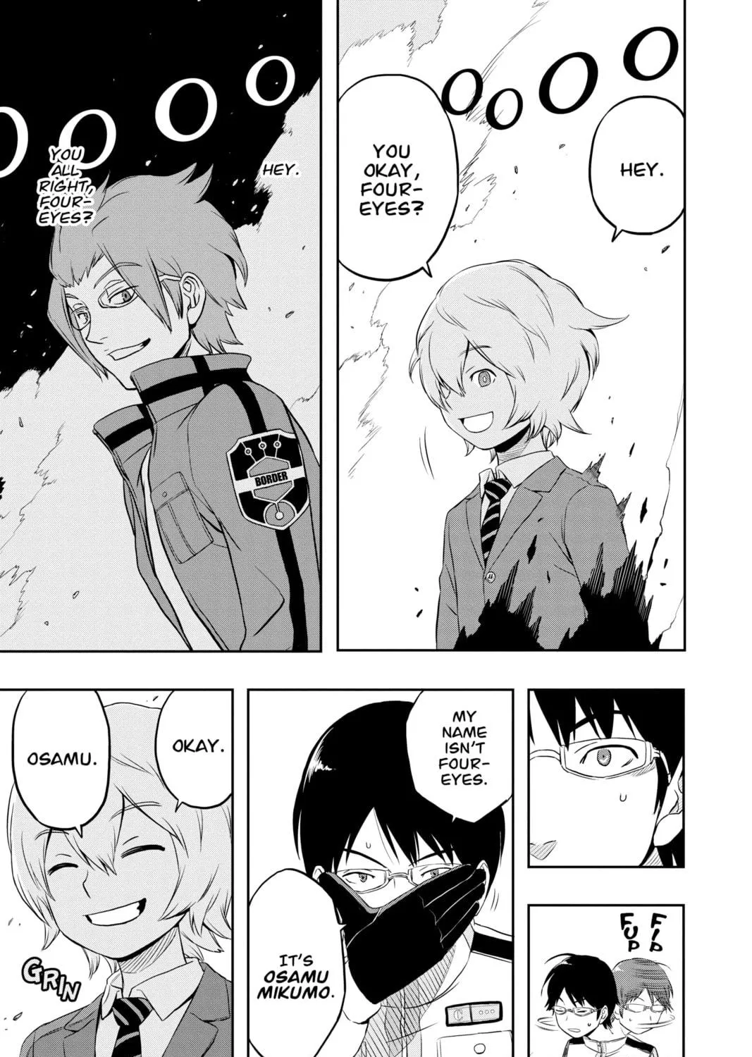 Read World Trigger chapter 1 image 88 on Lezhin