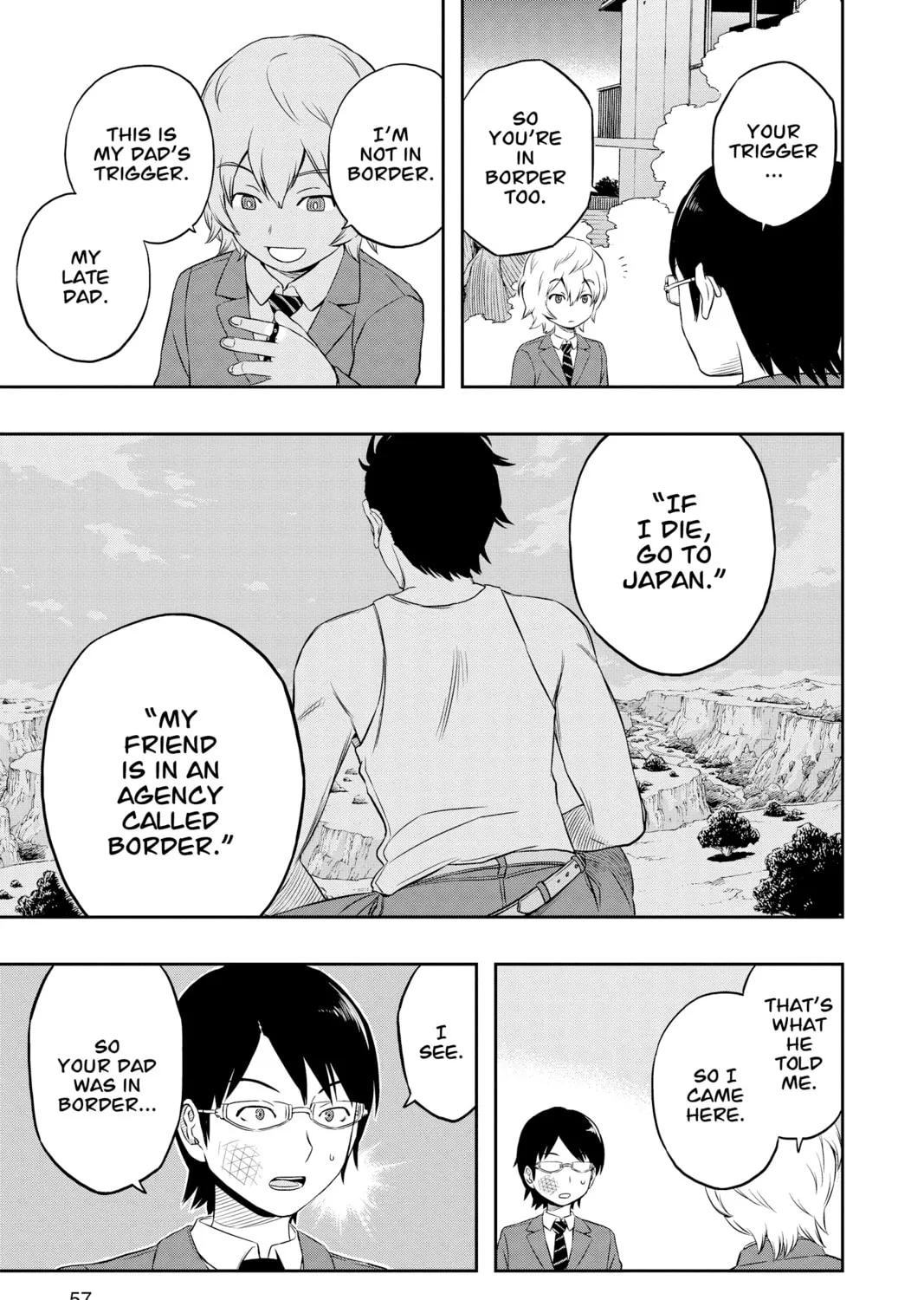 Read World Trigger chapter 1 image 92 on Lezhin