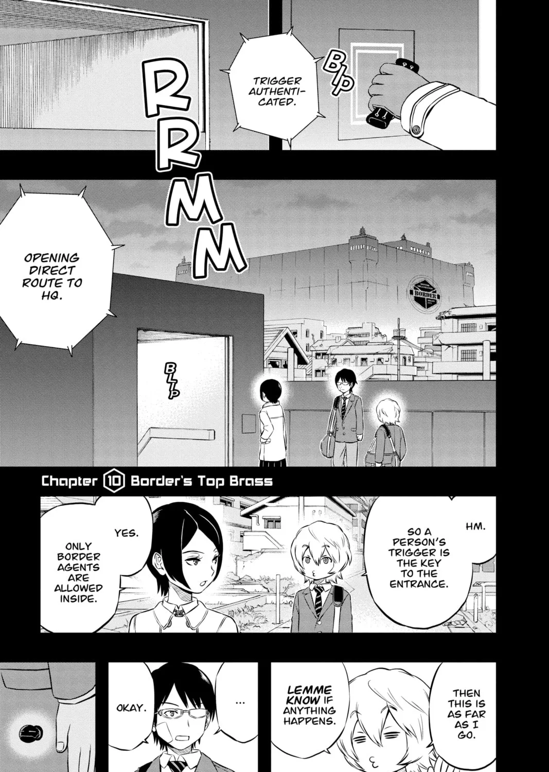 Read World Trigger chapter 10 image 0 on Lezhin