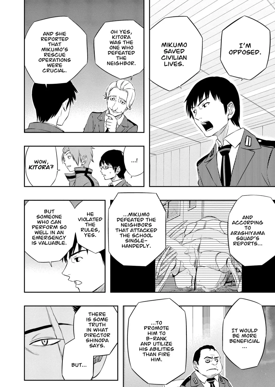 Read World Trigger chapter 10 image 12 on Lezhin