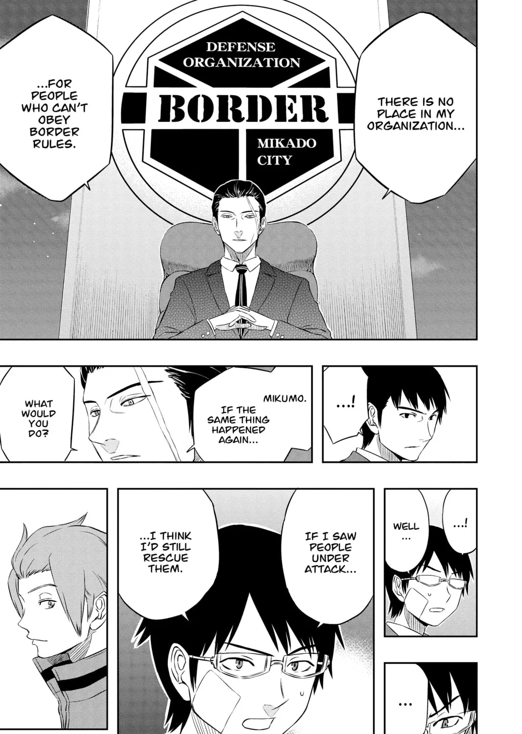 Read World Trigger chapter 10 image 14 on Lezhin