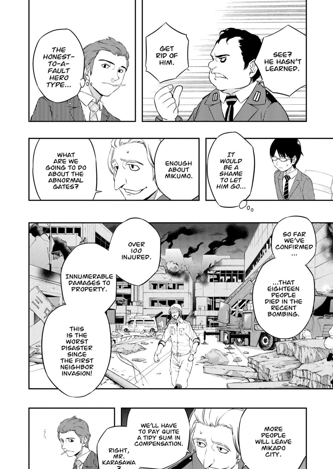 Read World Trigger chapter 10 image 16 on Lezhin