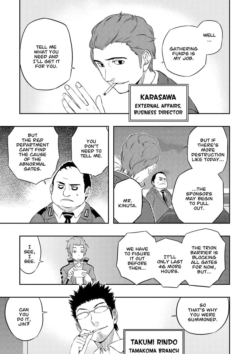Read World Trigger chapter 10 image 18 on Lezhin