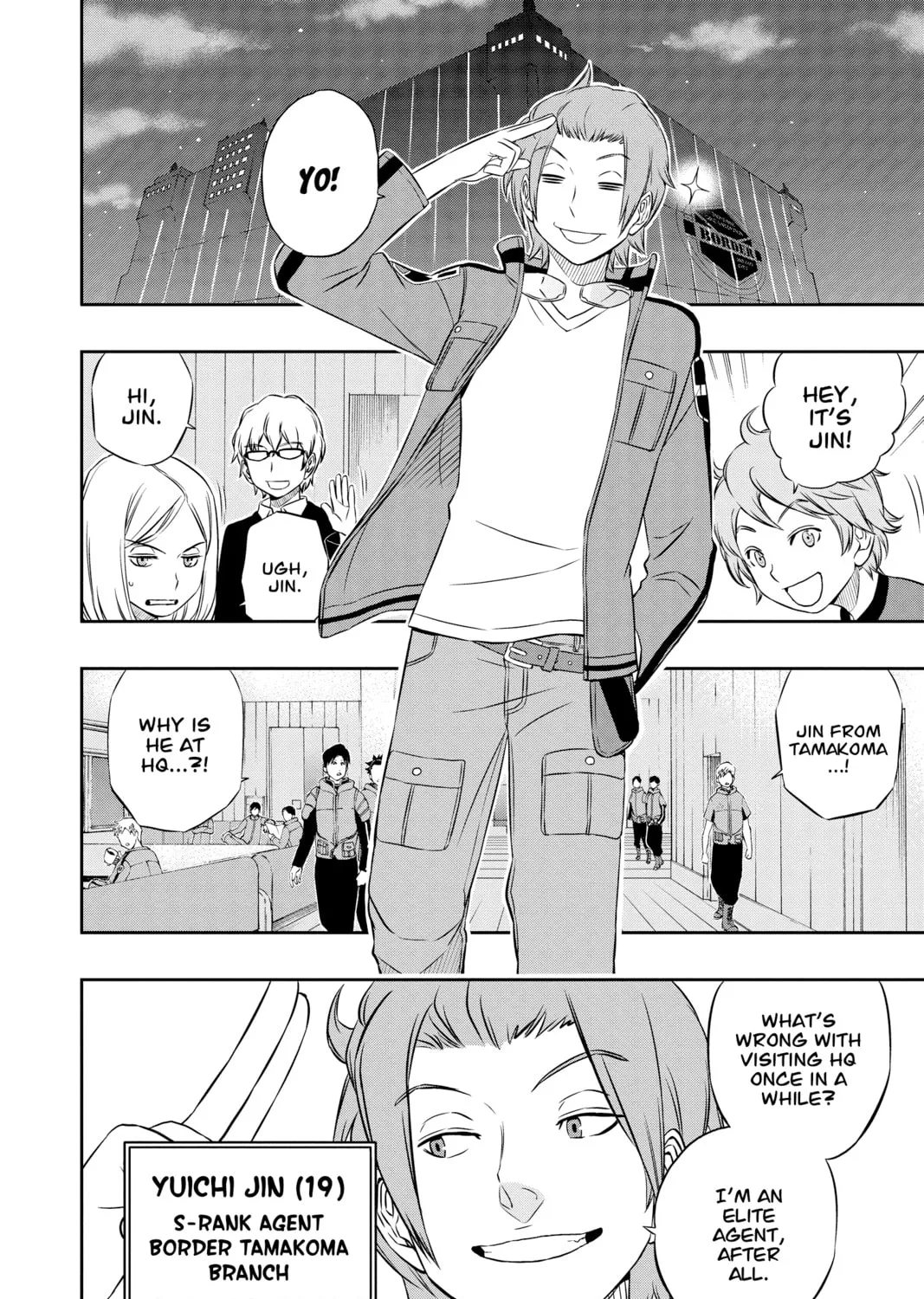 Read World Trigger chapter 10 image 2 on Lezhin