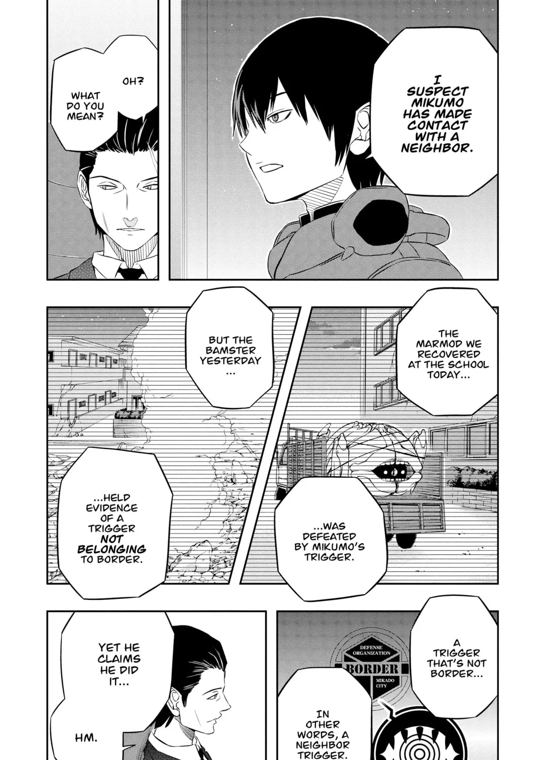 Read World Trigger chapter 10 image 32 on Lezhin