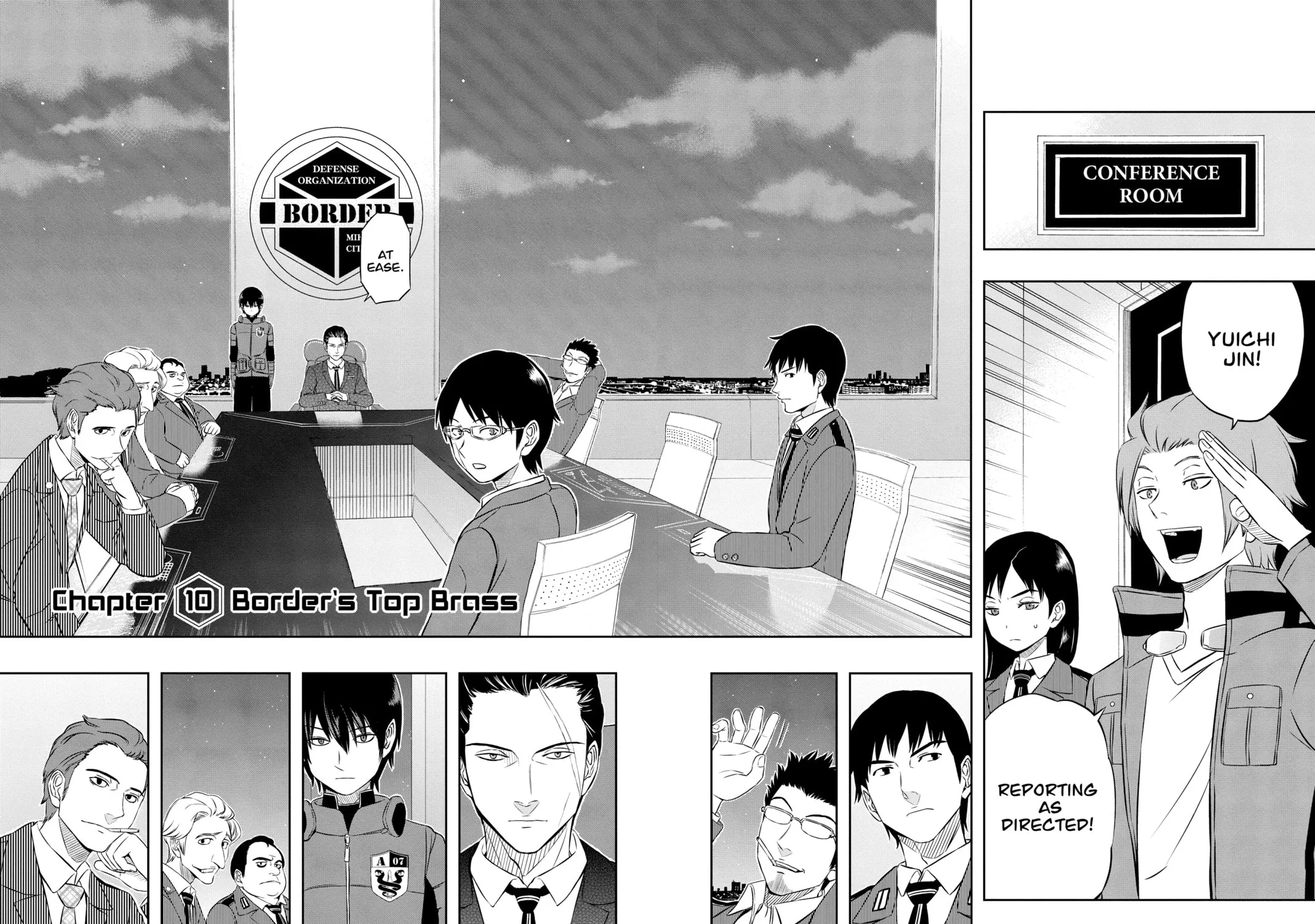 Read World Trigger chapter 10 image 6 on Lezhin