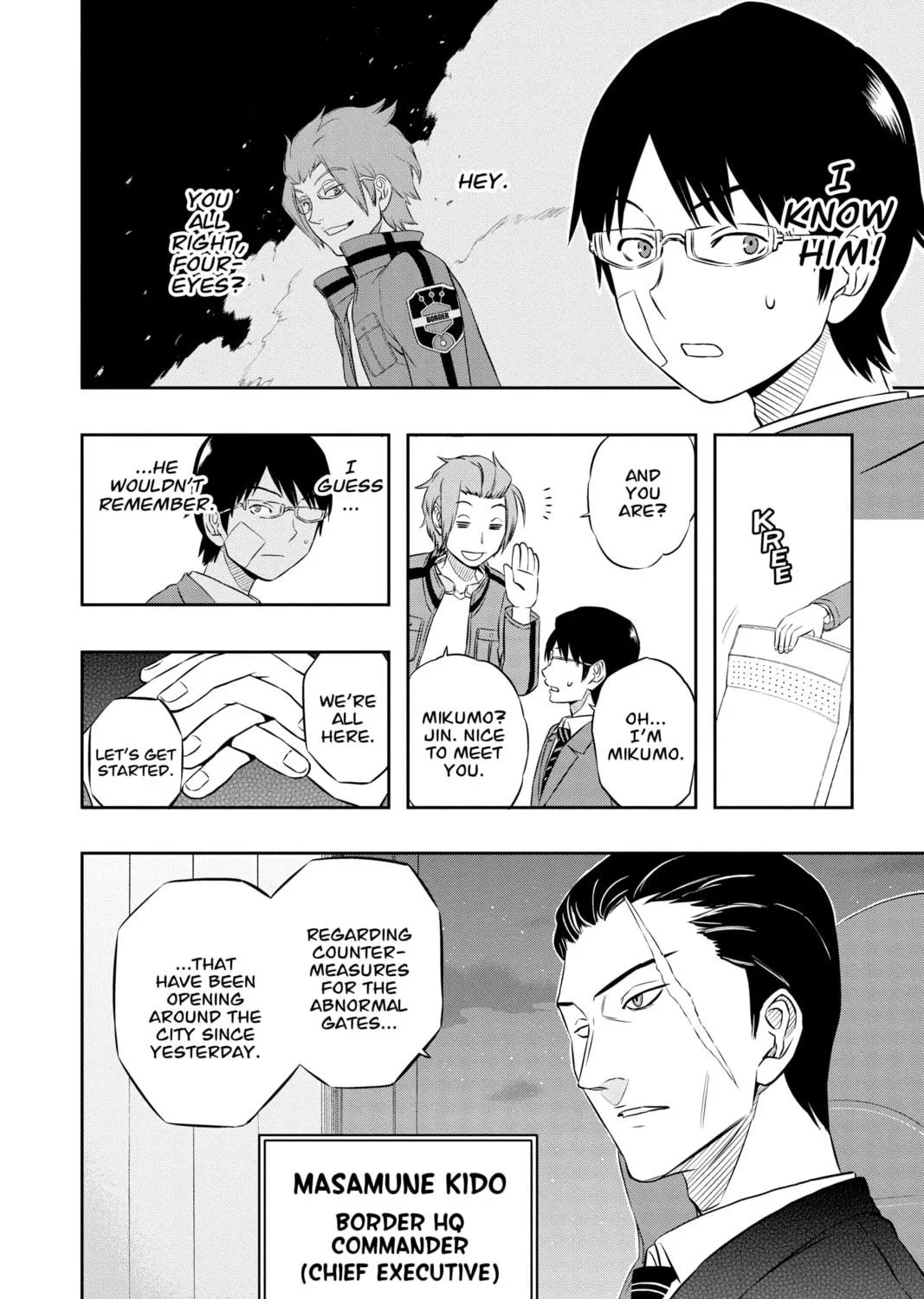 Read World Trigger chapter 10 image 8 on Lezhin