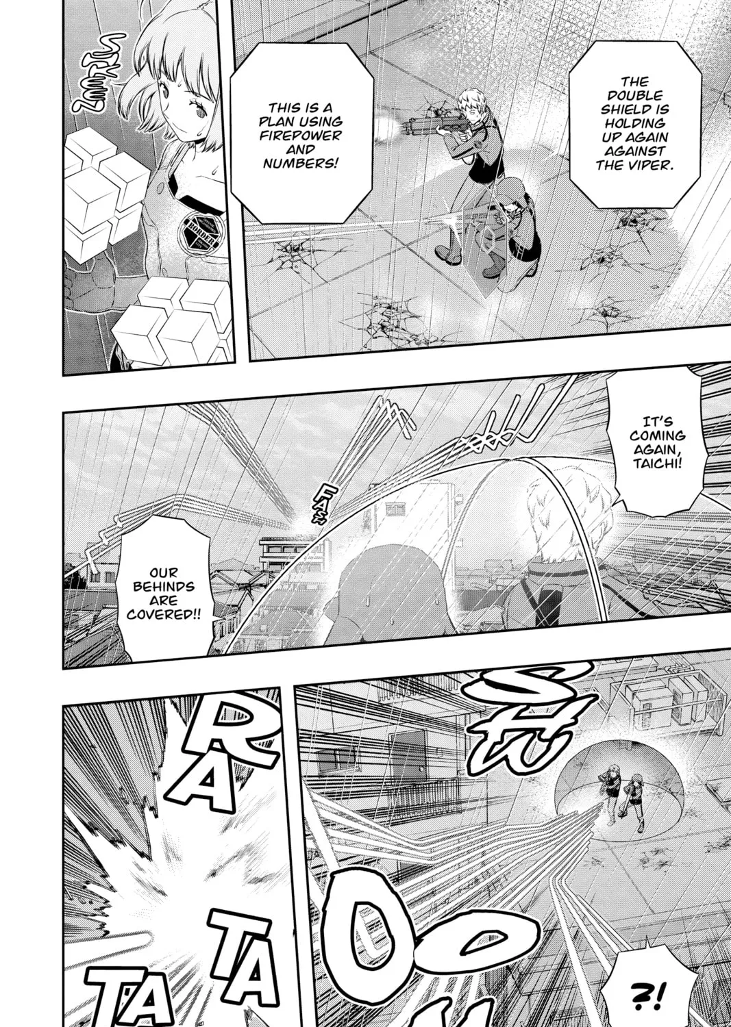 Read World Trigger chapter 100 image 14 on Lezhin