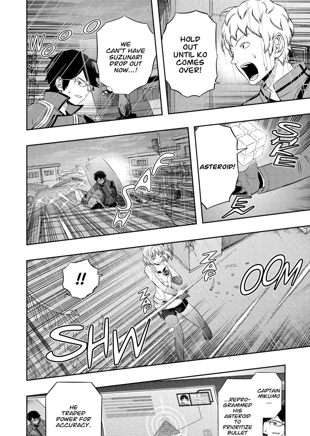 Read World Trigger chapter 100 image 18 on Lezhin