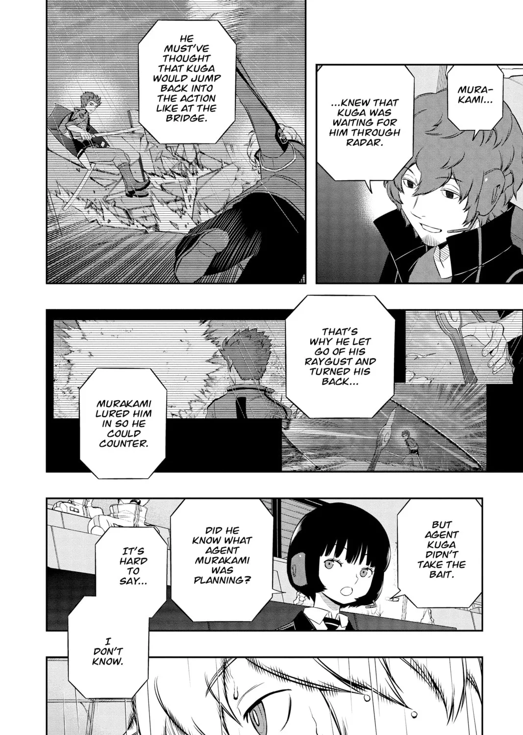 Read World Trigger chapter 100 image 2 on Lezhin