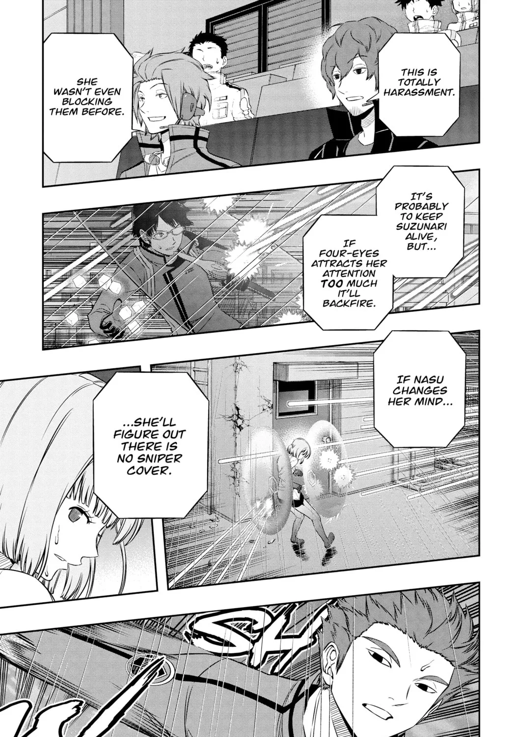 Read World Trigger chapter 100 image 20 on Lezhin