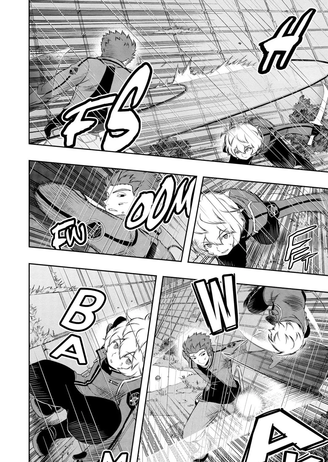 Read World Trigger chapter 100 image 22 on Lezhin