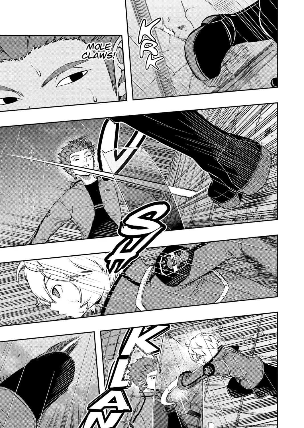 Read World Trigger chapter 100 image 24 on Lezhin