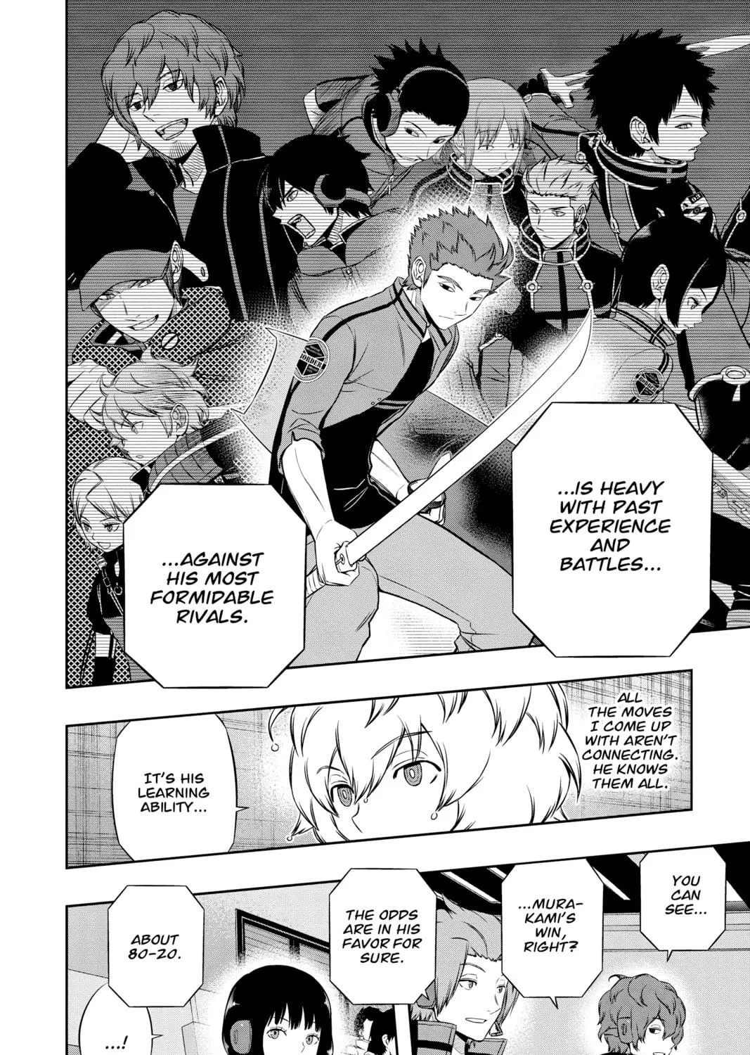 Read World Trigger chapter 100 image 34 on Lezhin