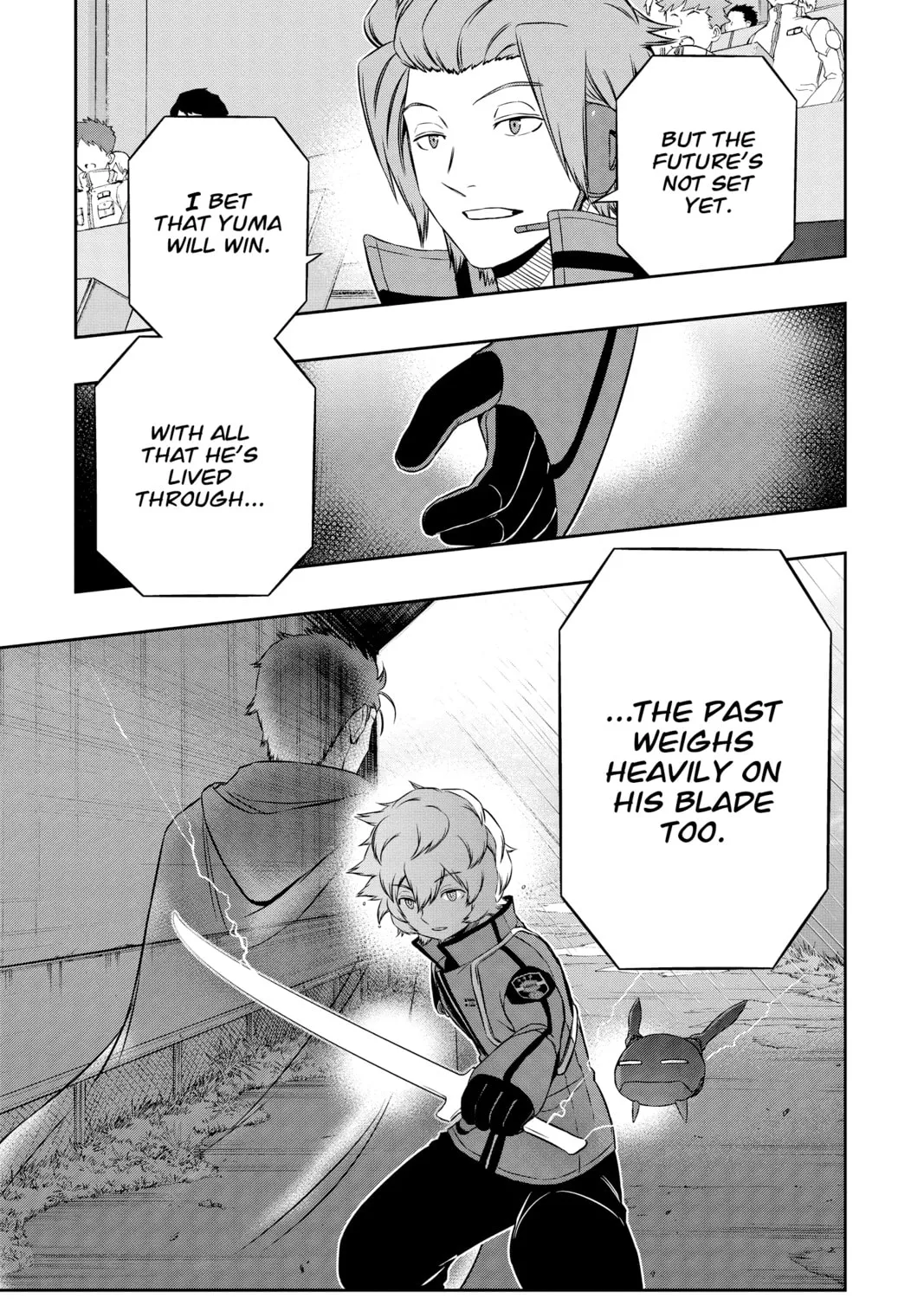 Read World Trigger chapter 100 image 36 on Lezhin