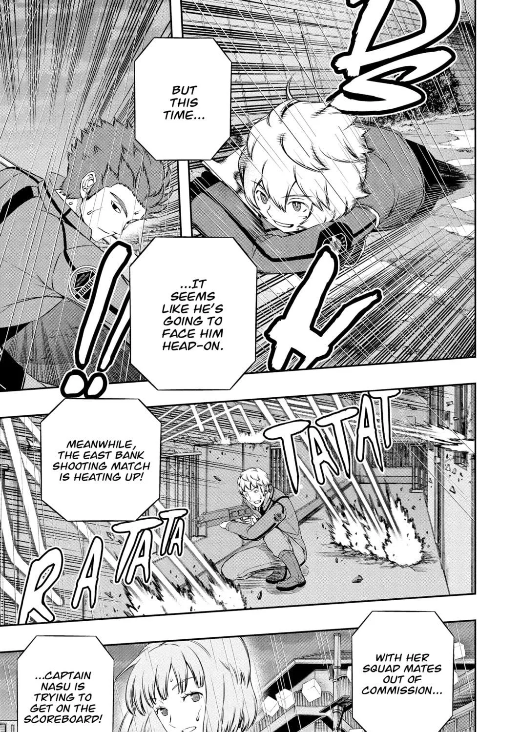 Read World Trigger chapter 100 image 4 on Lezhin