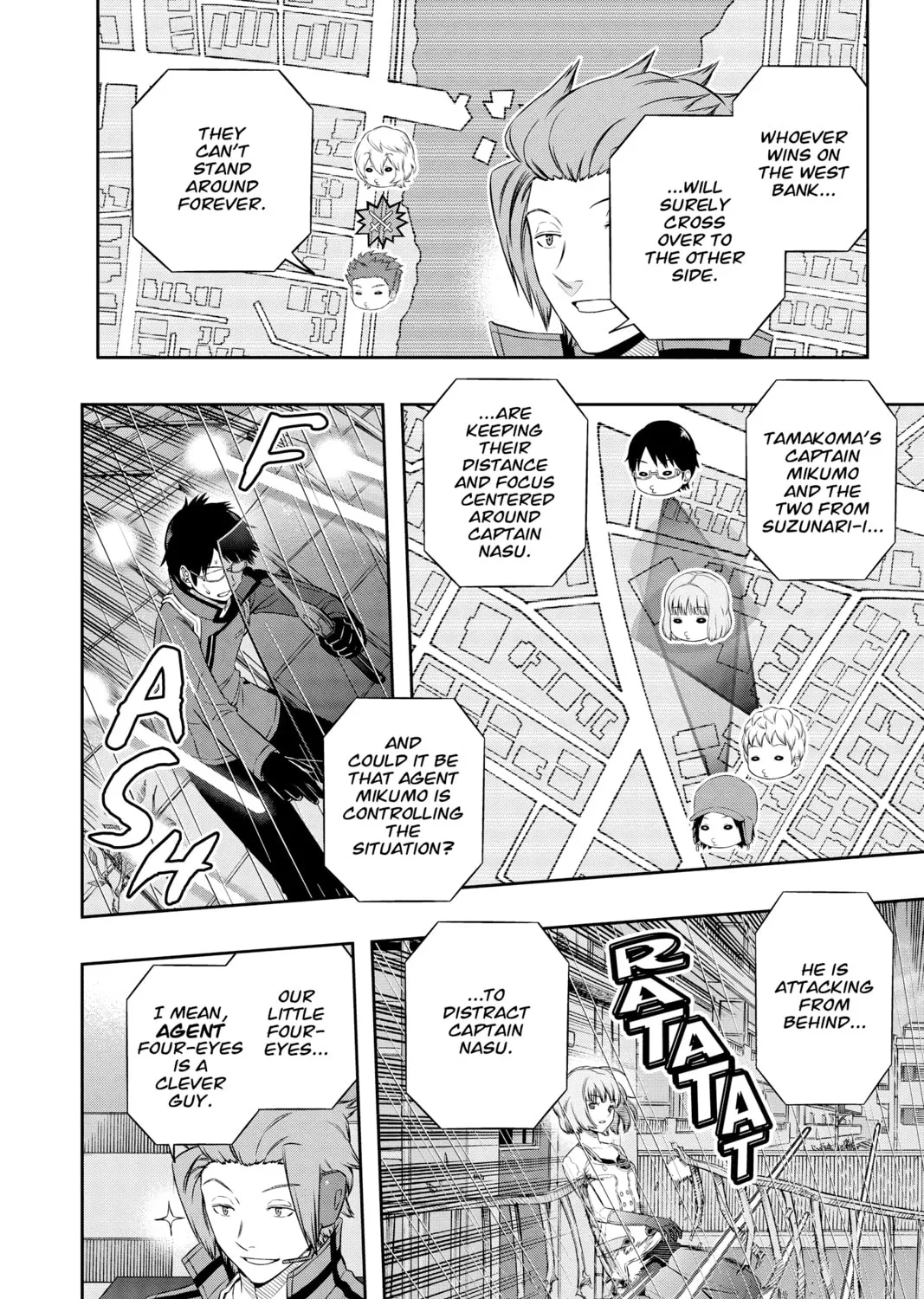 Read World Trigger chapter 100 image 6 on Lezhin