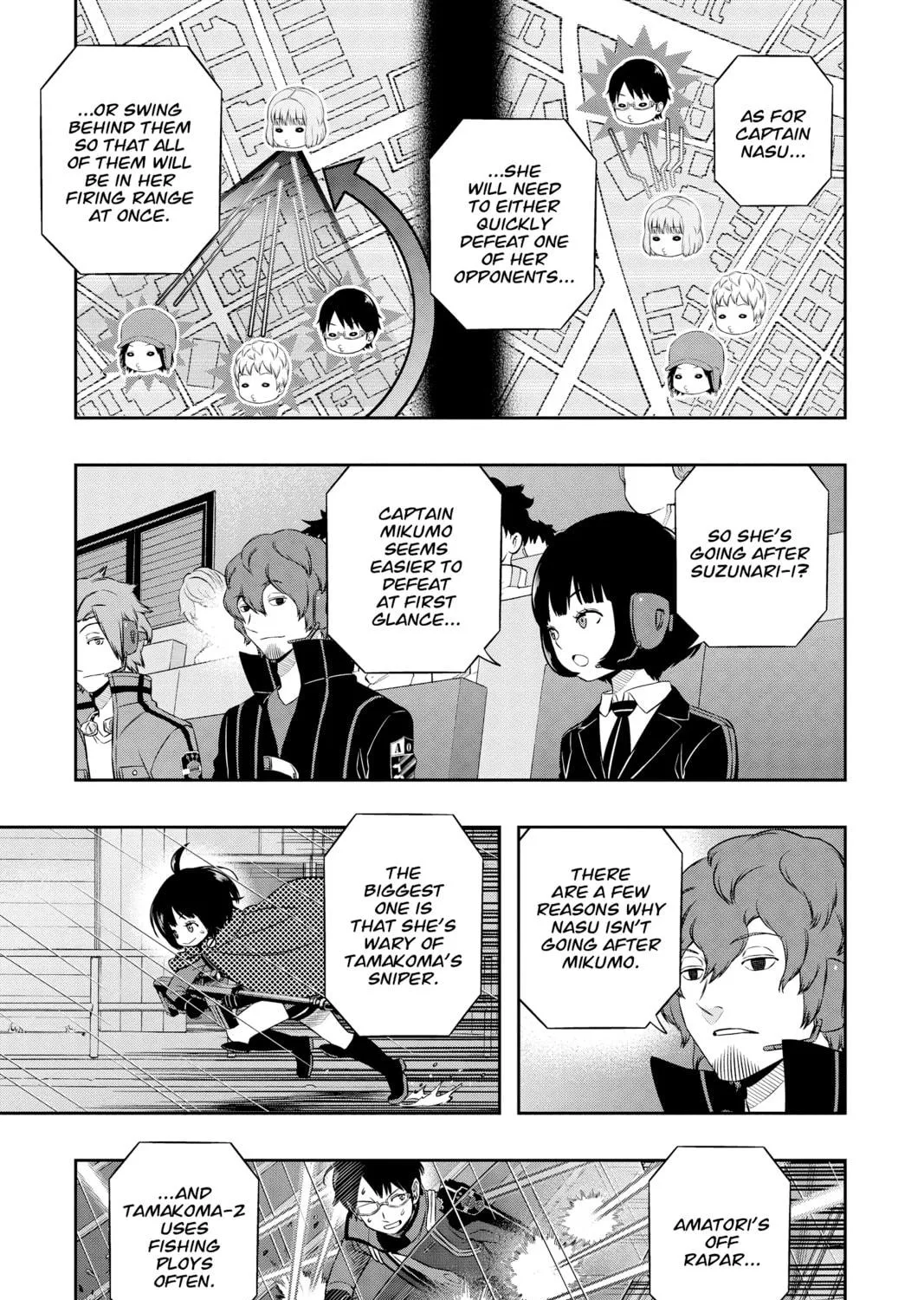 Read World Trigger chapter 100 image 8 on Lezhin