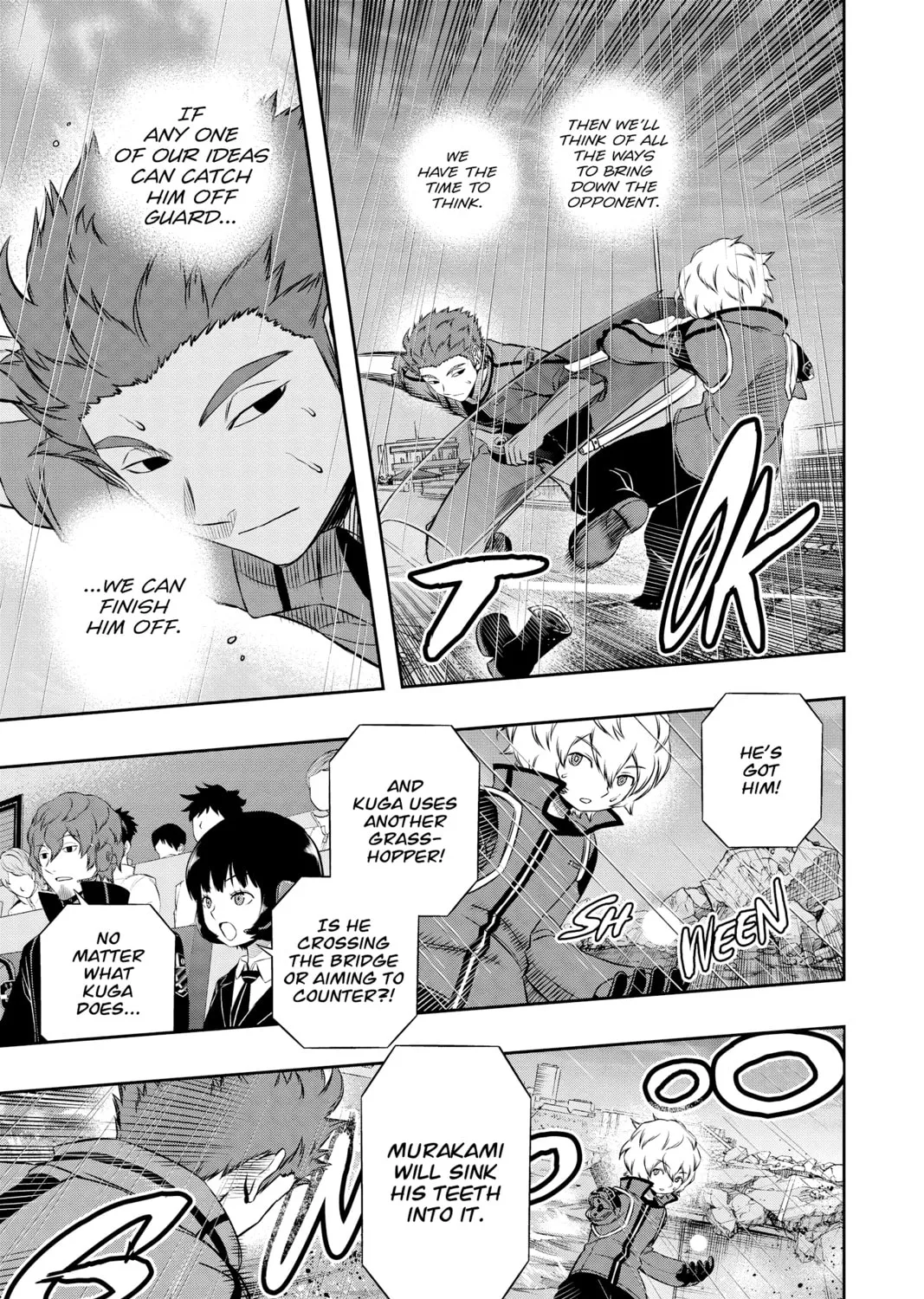 Read World Trigger chapter 101 image 20 on Lezhin