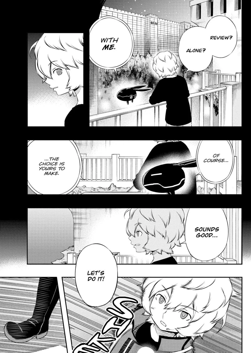 Read World Trigger chapter 101 image 4 on Lezhin